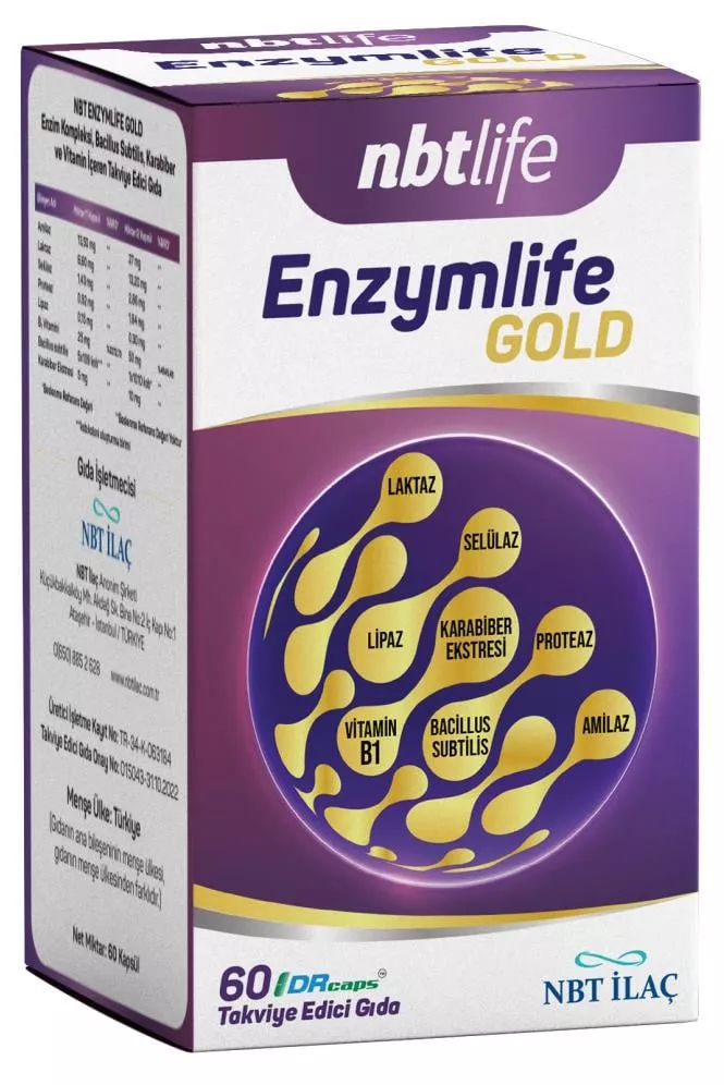 NBT Life Enzymlife Gold 60 Tablet