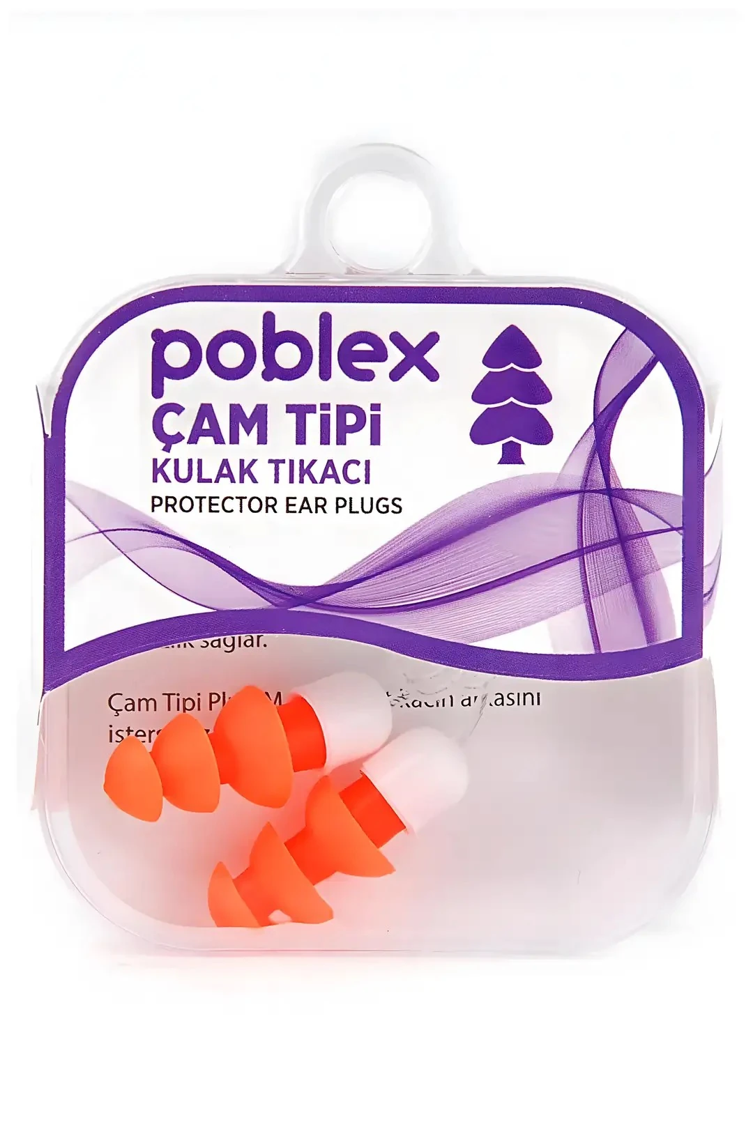 Poblex Çam Tipi Kulak Tıkacı - Medium