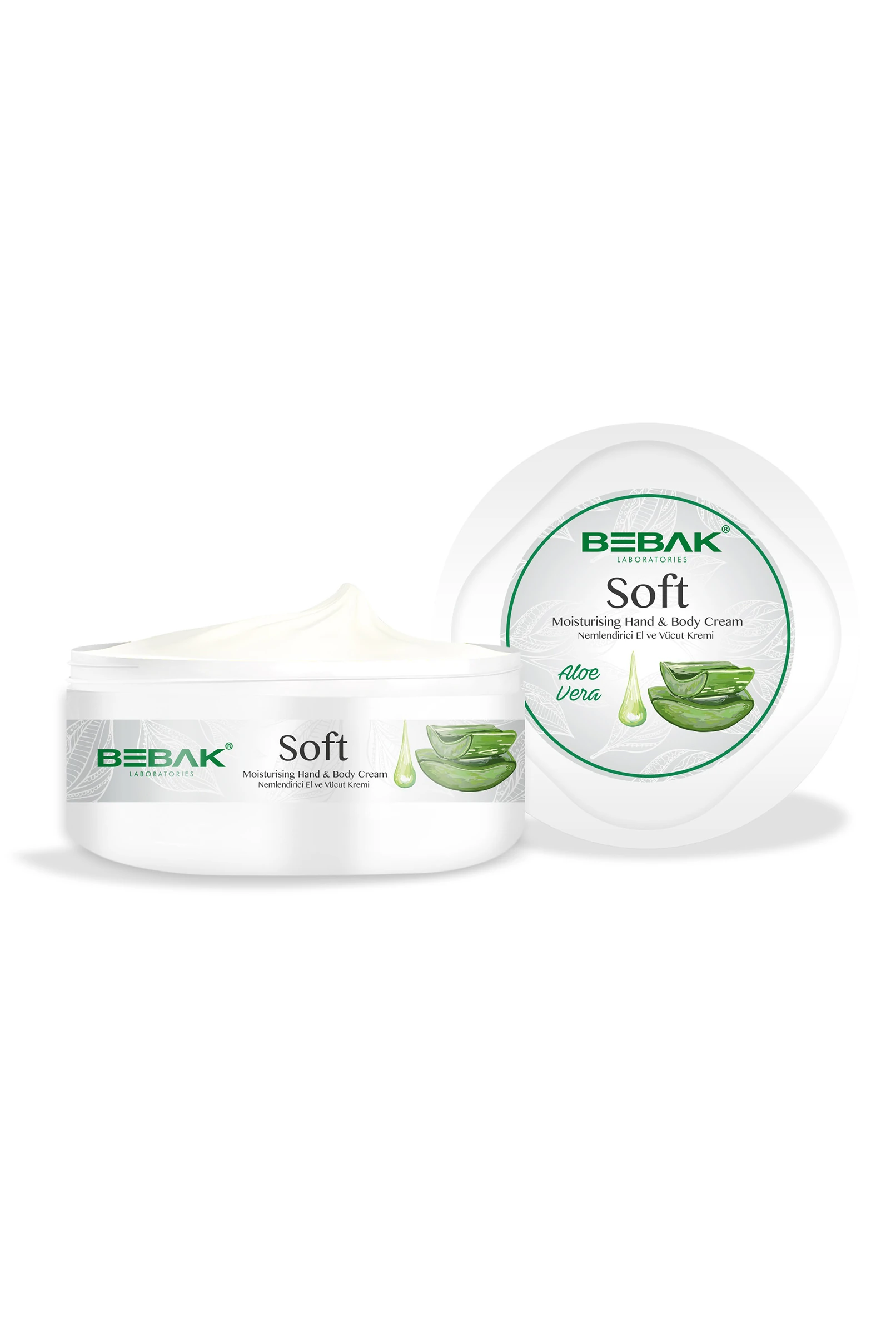 Bebak Soft Aloe Vera Kavanoz 300 ml