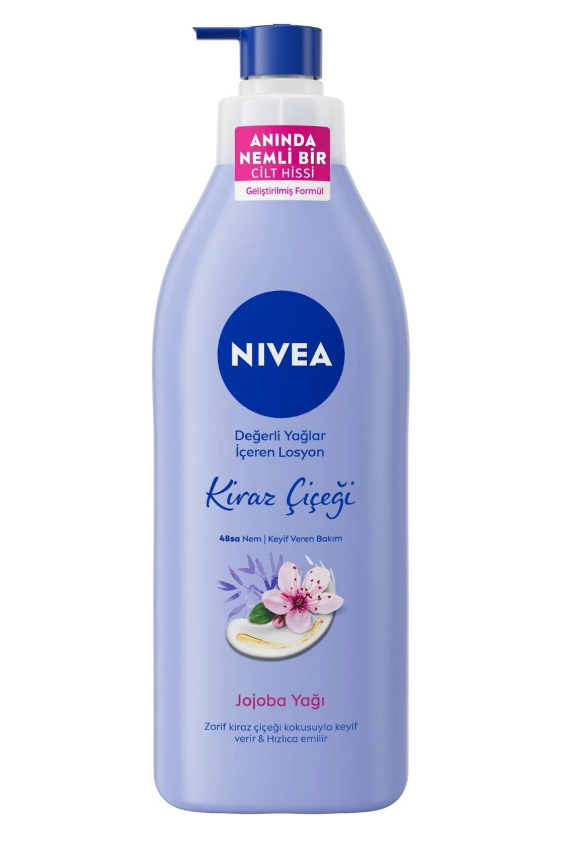 Nivea Body Losyon Kiraz  Jojoba Yağı 400 ml