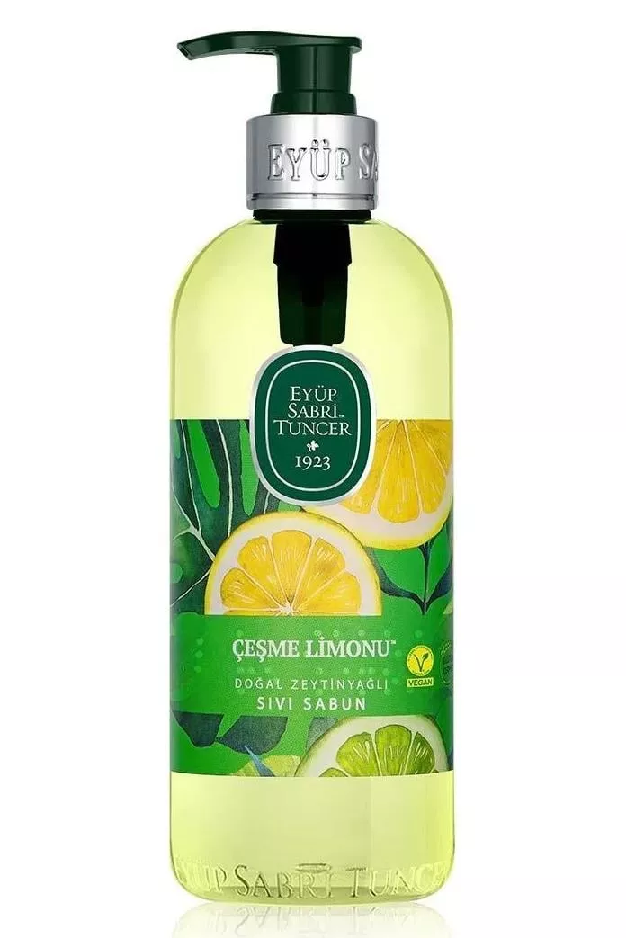 Eyüp Sabri Tuncer Sıvı Sabun Çeşme Limonu Doğal Zeytinyağlı 500 ml