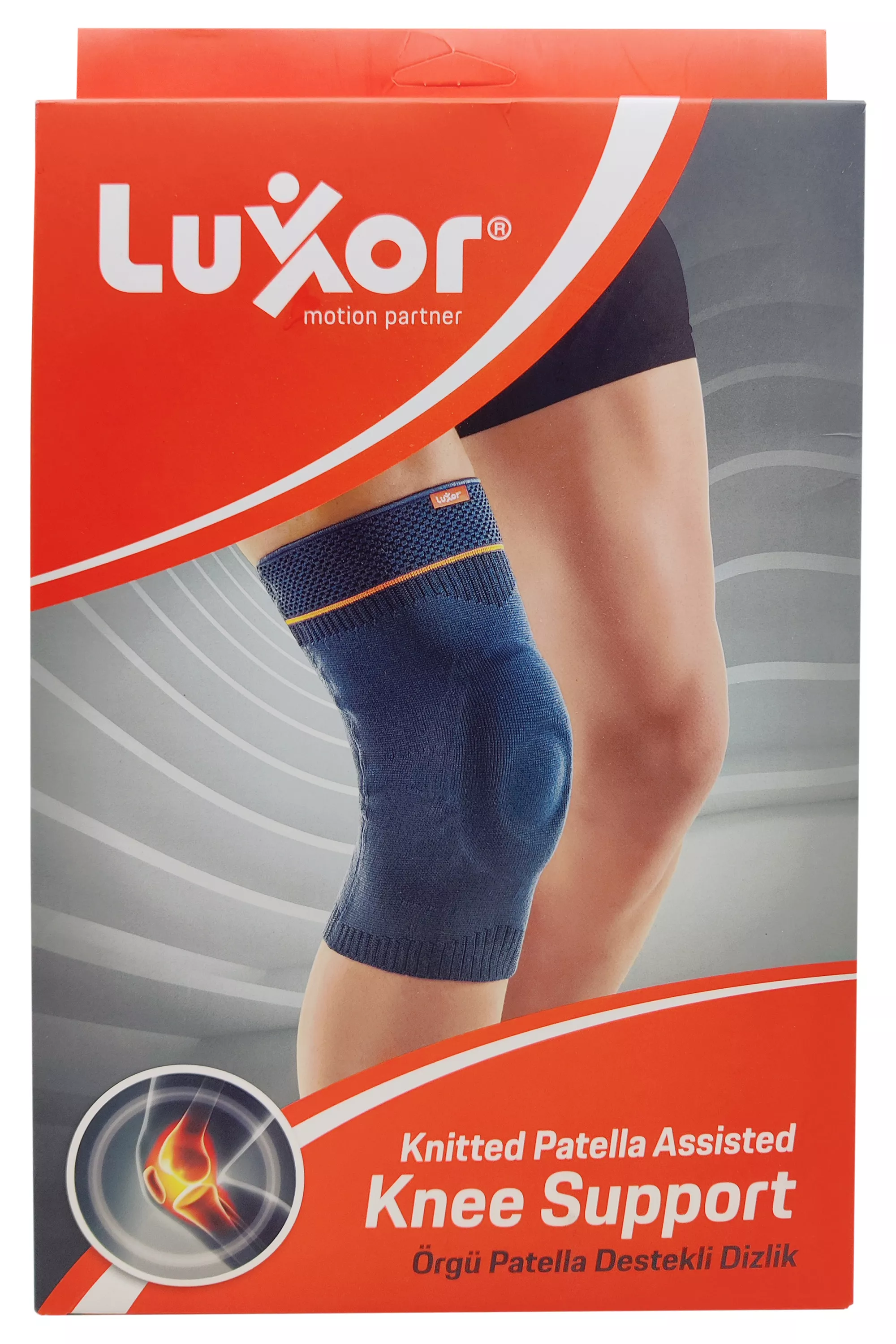 Luxor Örgü Patella Destek Dizlik - xxLarge 103