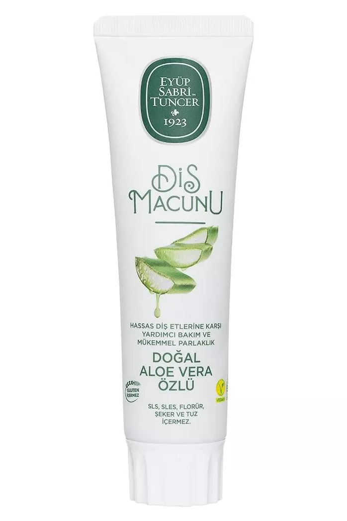 Eyüp Sabri Tuncer Doğal Aloe Vera Özlü Diş Macunu 90 ml