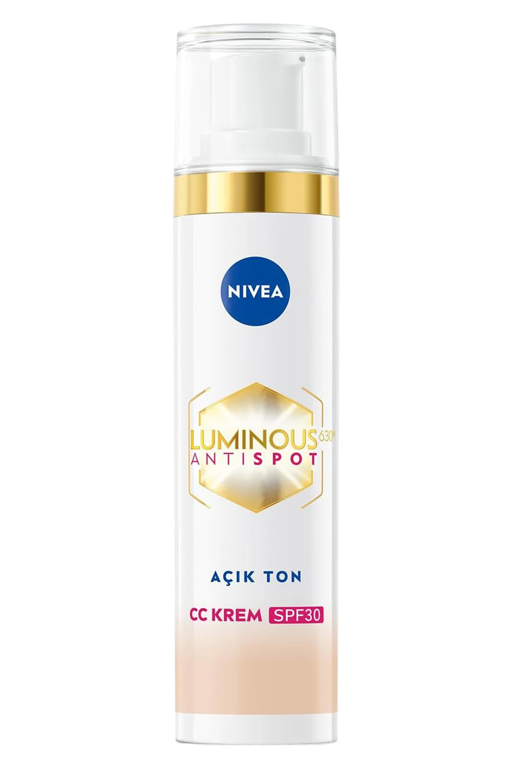 Nivea Luminous Koyu Leke Karşıtı CC Krem Açık Ton 40 ml