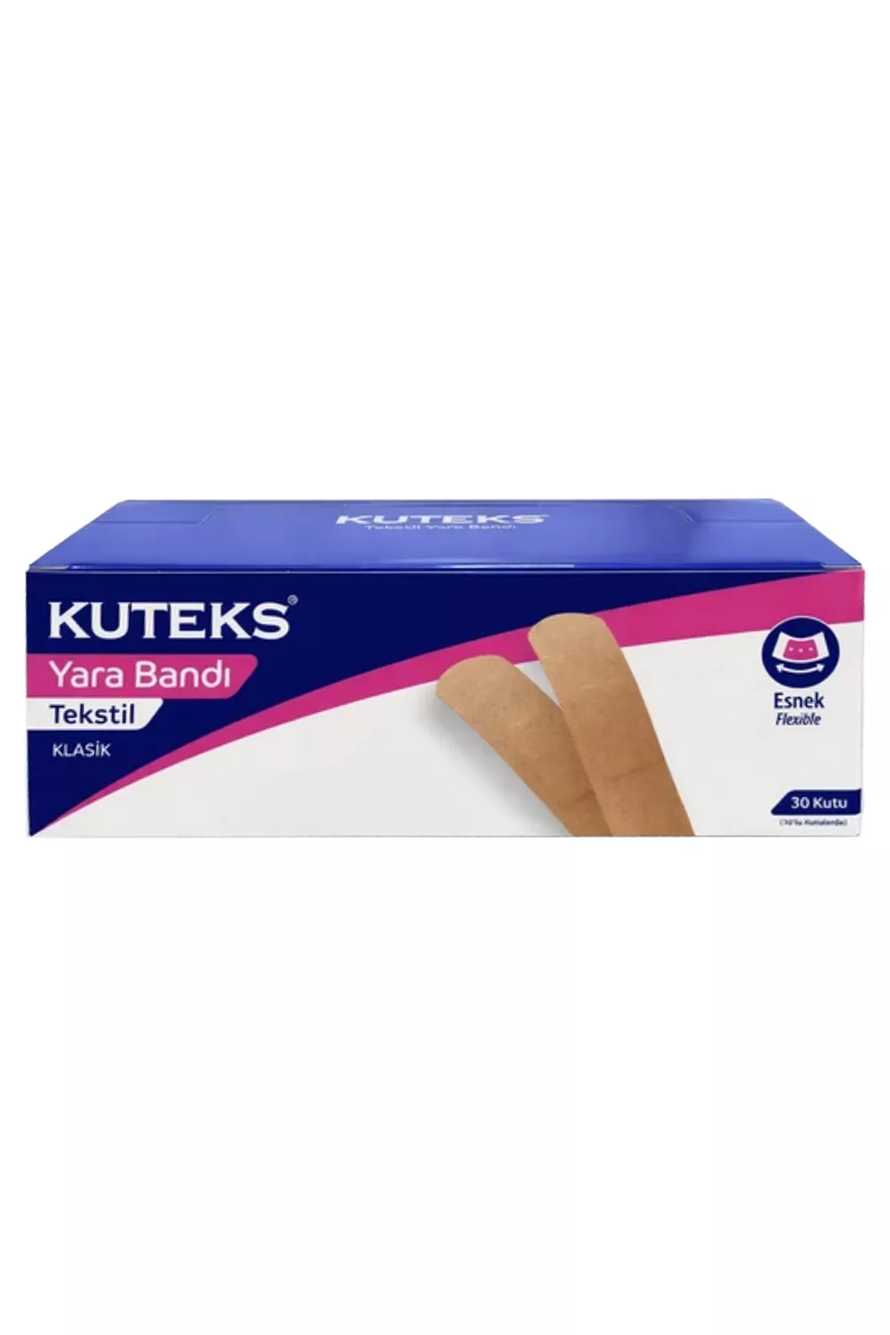 Kuteks Tekstil Klasik Yara Bandı 30lu