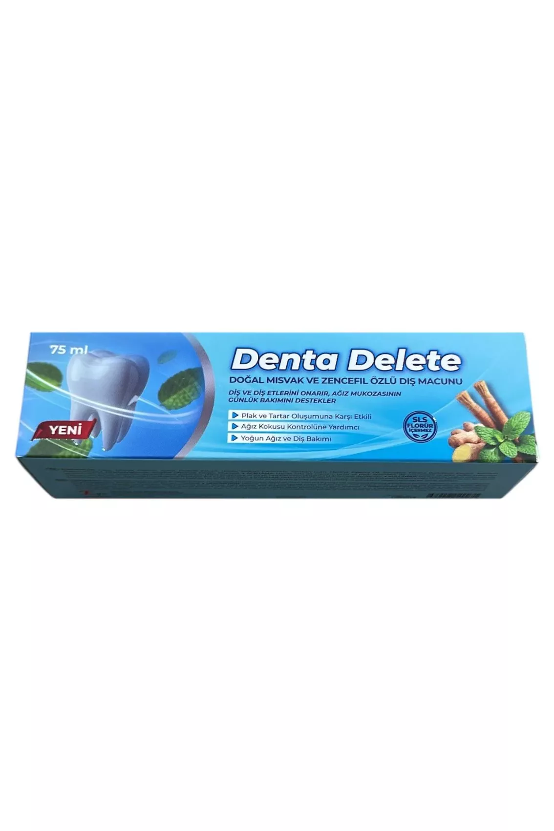Denta Delete Misvak Zencefil Diş Macunu 75 ml
