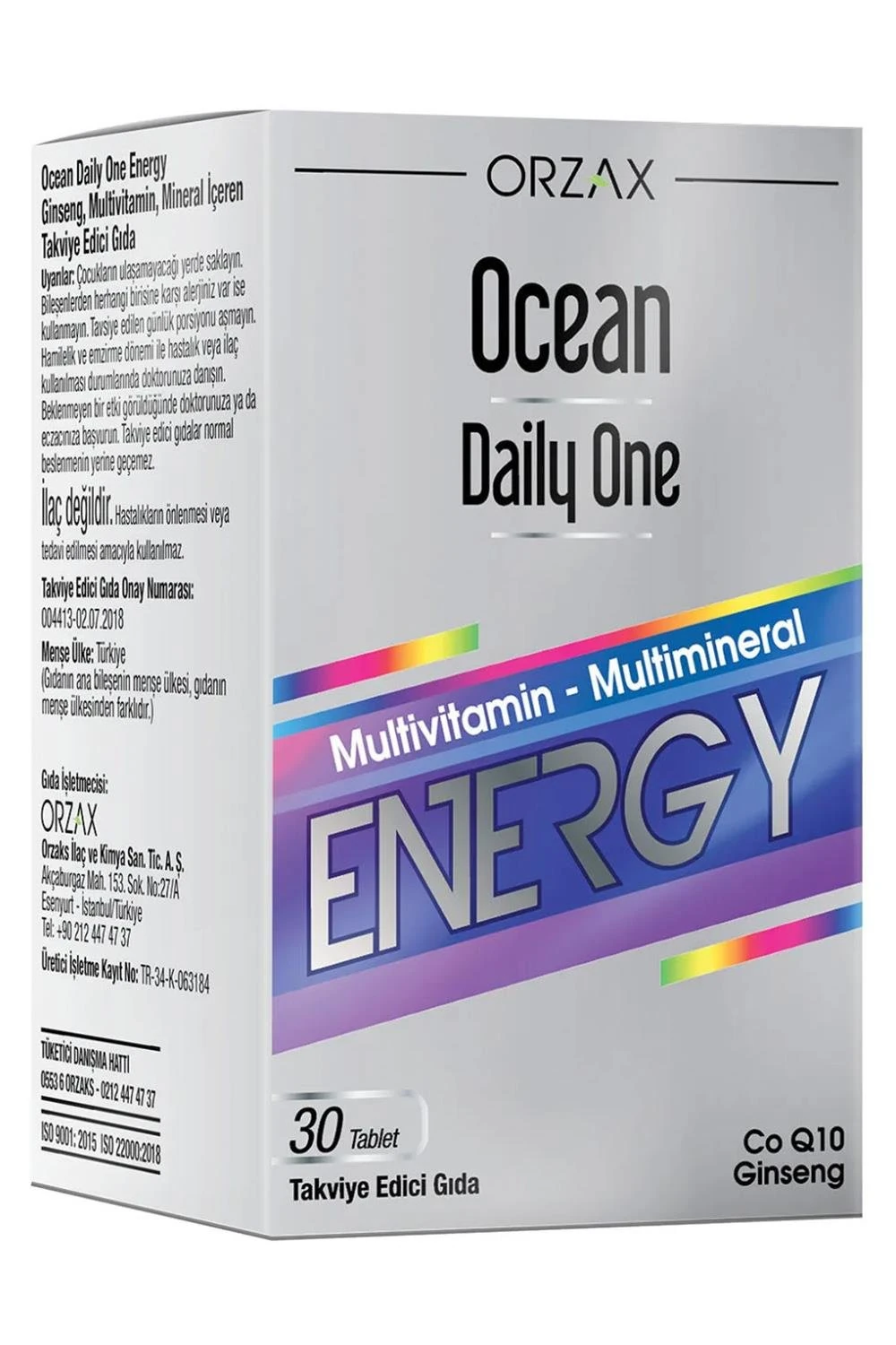 Ocean Daily One Energy 30 Tablet