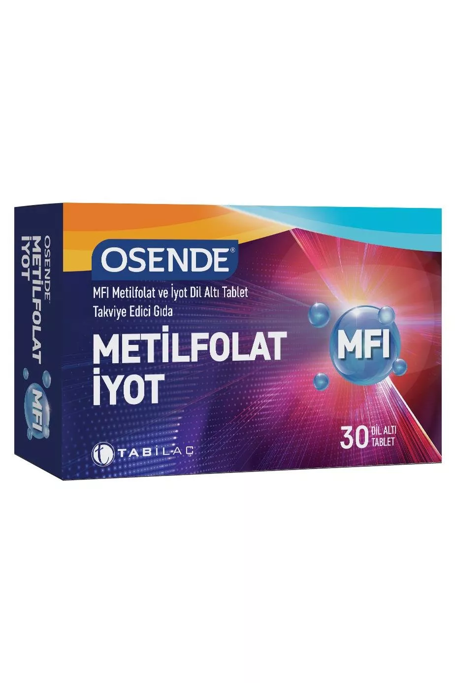Osende MFI Metilfolat İyot 30 Tablet