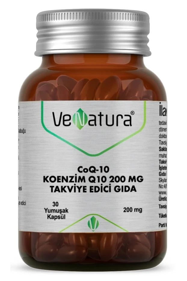 Venatura Koenzim Q10 200 mg 30 Kapsül
