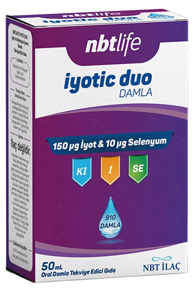 Nbt Life İyotic Duo Damla 50 ml