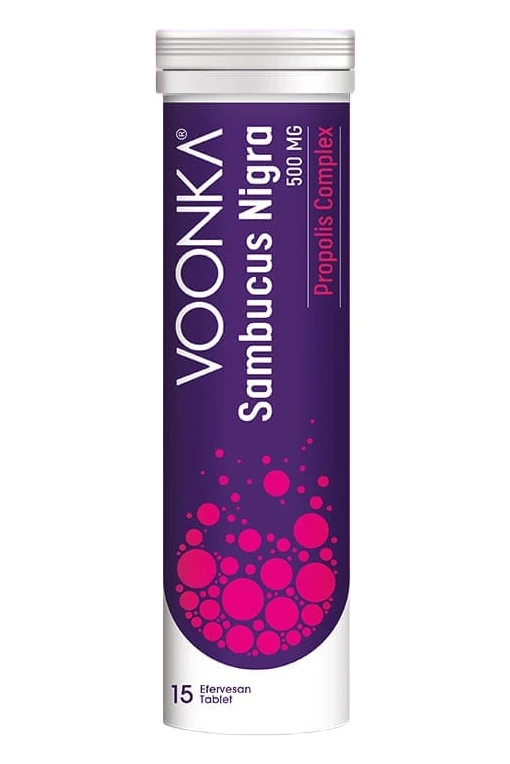 Voonka Sambucus Nigra Propolis Complex 15 Efervesan Tablet