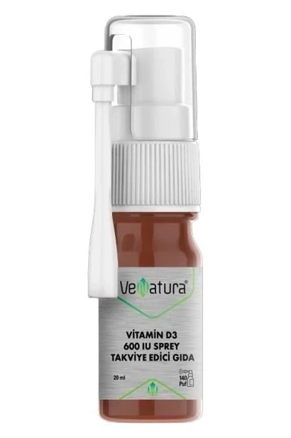 Venatura Vitamin D3 600 IU Sprey 20 ml
