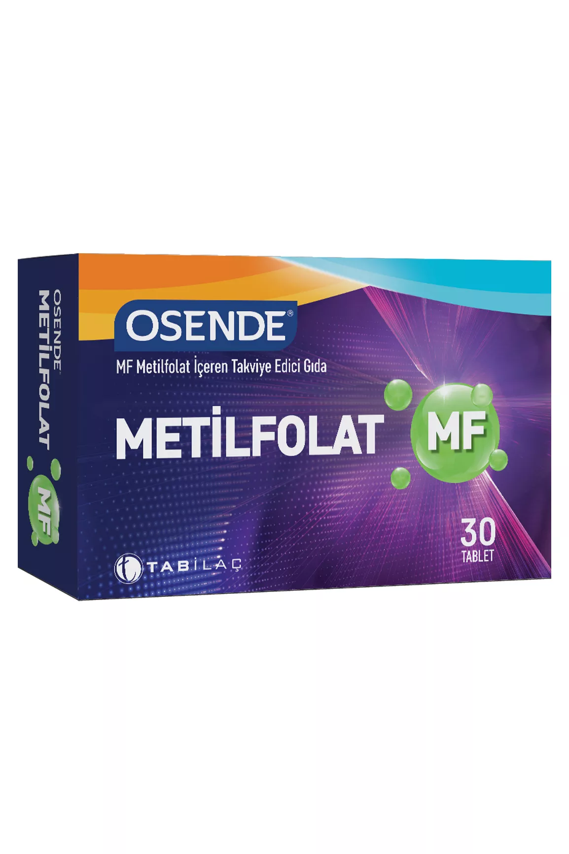 Osende Metilfolat 30 Tablet