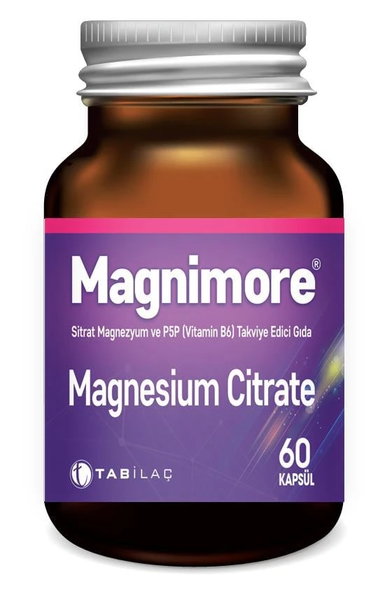 Magnimore Magnezyum Sitrat 60 Kapsül