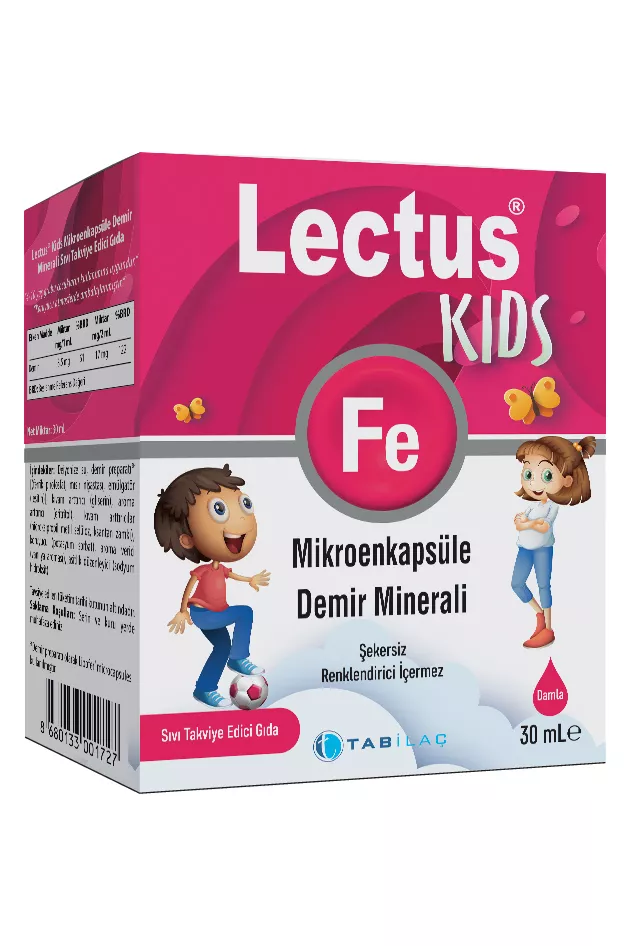 Lectus Kids Mikroenkapsule Demir 30 ml