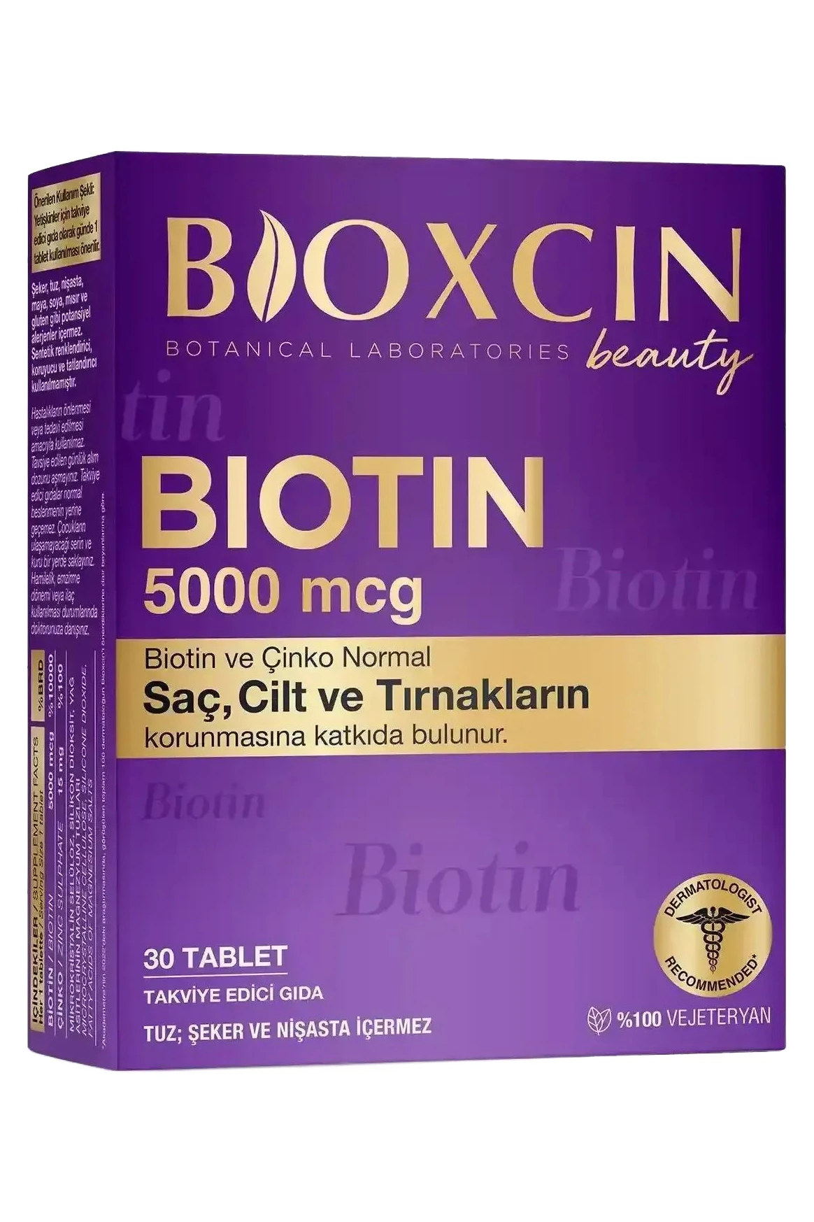 Bioxcin Biotin 5000 mcg 30 Tablet