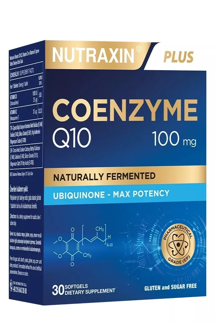 Nutraxin COQ-10 100 mg 30 Softgel