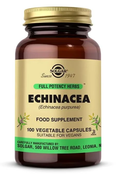 Solgar Echinacea 520 mg 100 Kapsül