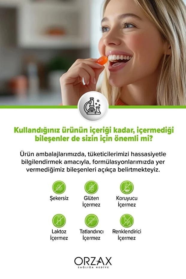 Ocean Gummies D3K2 60 Adet Çiğnenebilir Jel Form İçeren Takviye Edici Gıda
