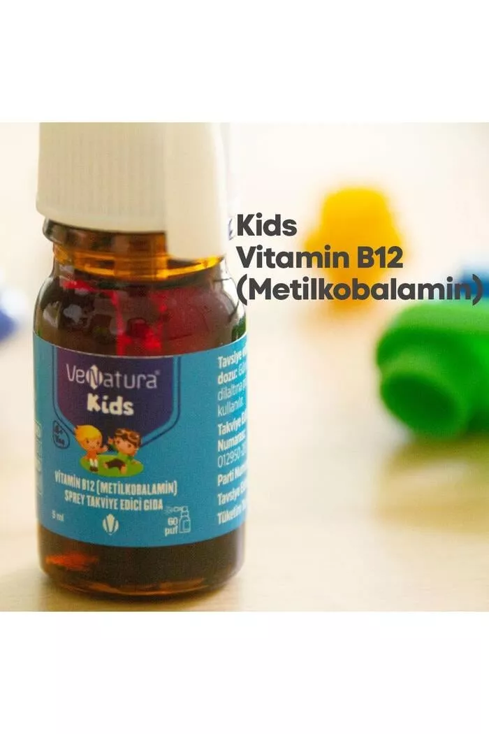 Venatura Kids Metilkobalamin Sprey 5 ml 60 Puff