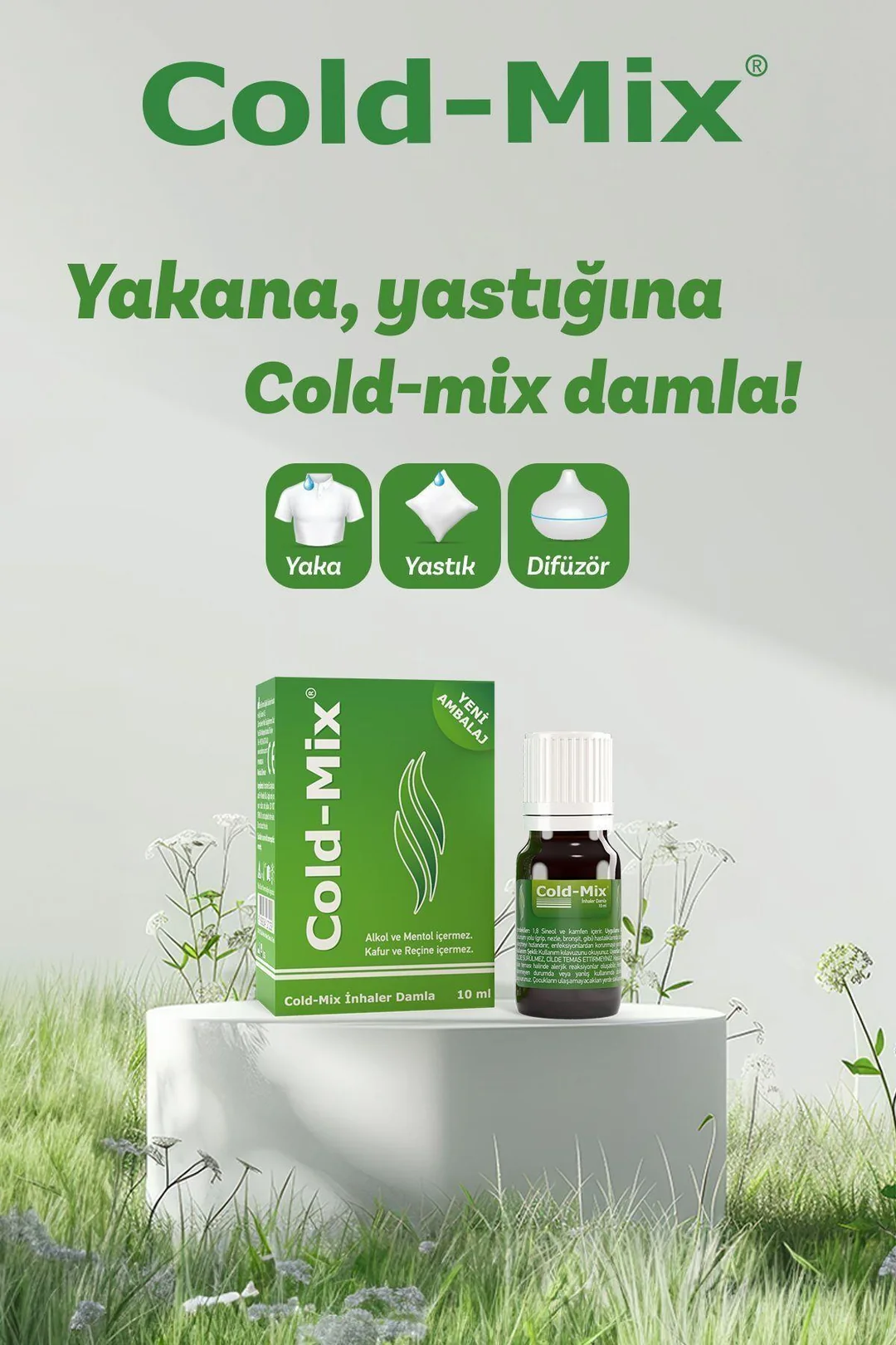Cold Mix İnhaler Damla 10 ML